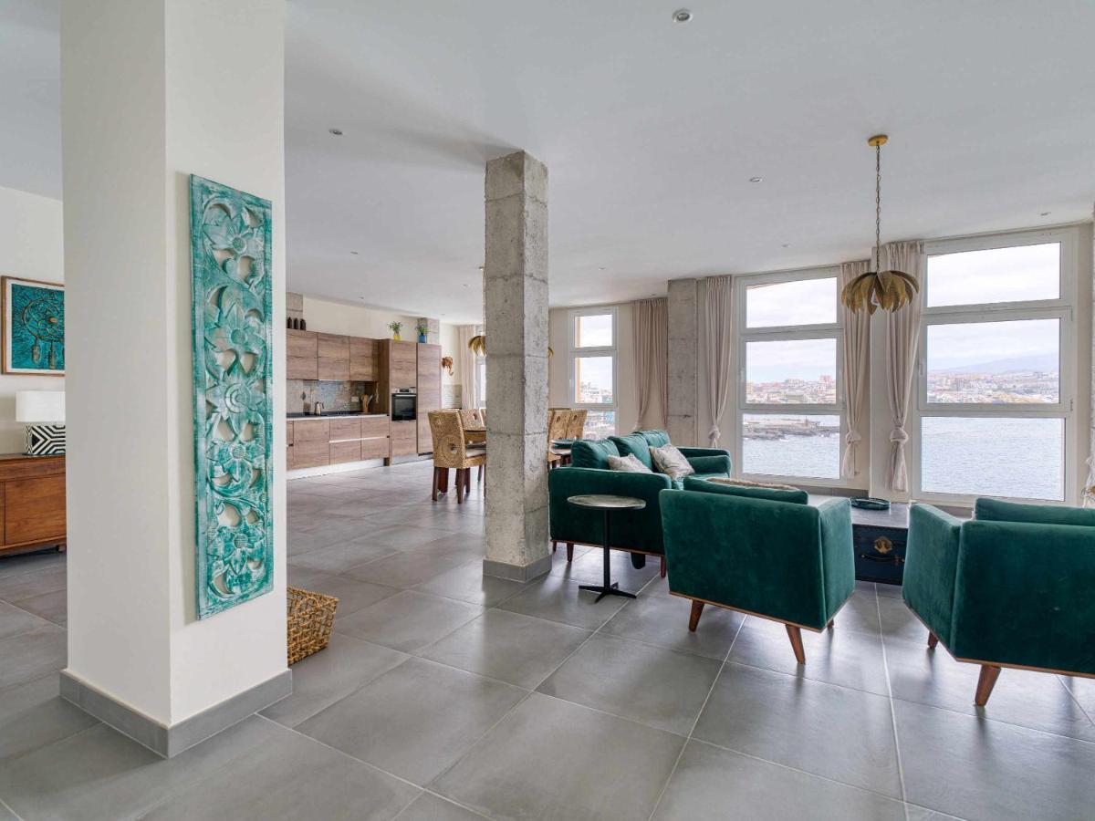 Sg Big Ocean Deluxe Apartment ลาสปัลมาส เด กรานคานาเรีย ภายนอก รูปภาพ