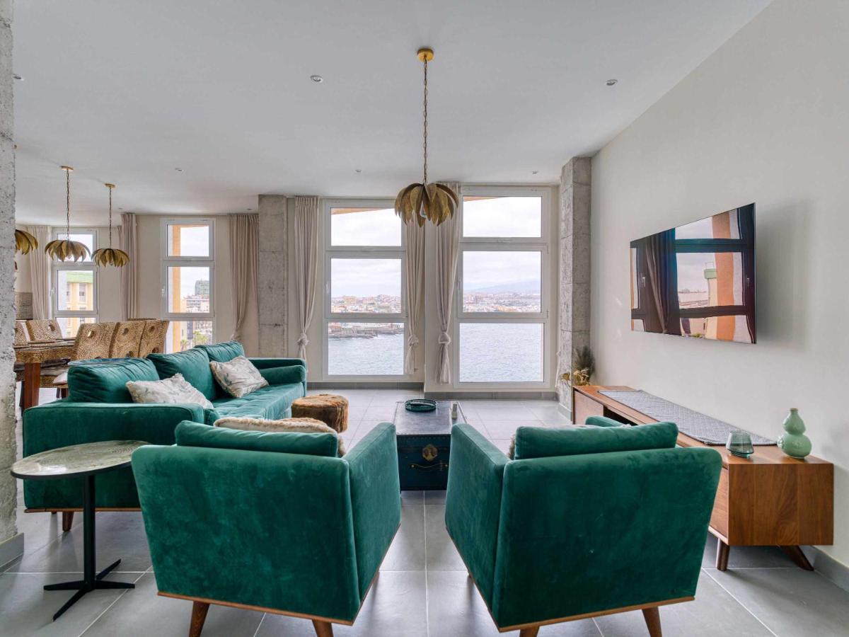Sg Big Ocean Deluxe Apartment ลาสปัลมาส เด กรานคานาเรีย ภายนอก รูปภาพ